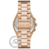 Michael Kors Lennox Chronograph Beige Gold Stainless Steel Bracelet