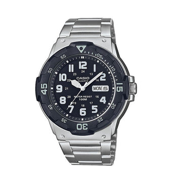 Casio Standard Silver Stainless Steel Bracelet