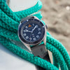 Nautica N83 Finn World Grey Rubber Strap