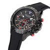 Nautica NST Chronograph Black Rubber Strap