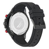 Nautica NST Chronograph Black Rubber Strap