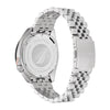 Nautica Vintage Solar Silver Stainless Steel Bracelet