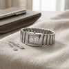 Ρολόι Γυναικείο DKNY Stainless Steel Λευκό με Λευκά Ζιργκόν