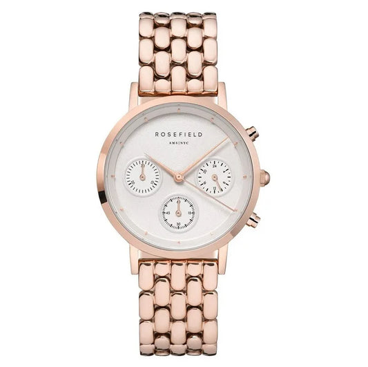 Rosefield The Tribeca Rose Gold Stainless Steel Bracelet