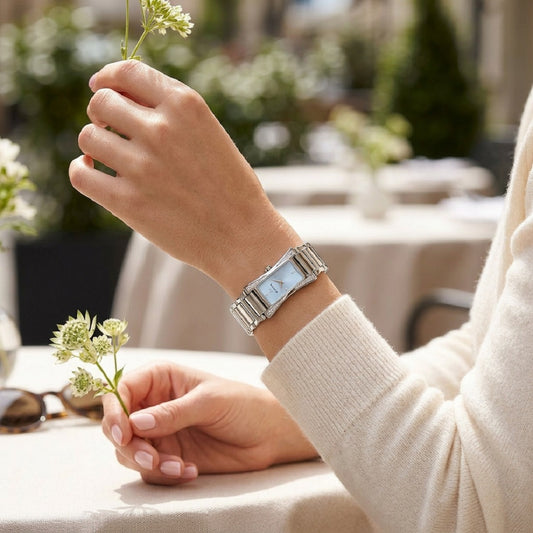 Γυναικείο Eterna Swiss Made με διαμάντια