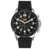 Caterpillar Chrono Black Rubber Strap
