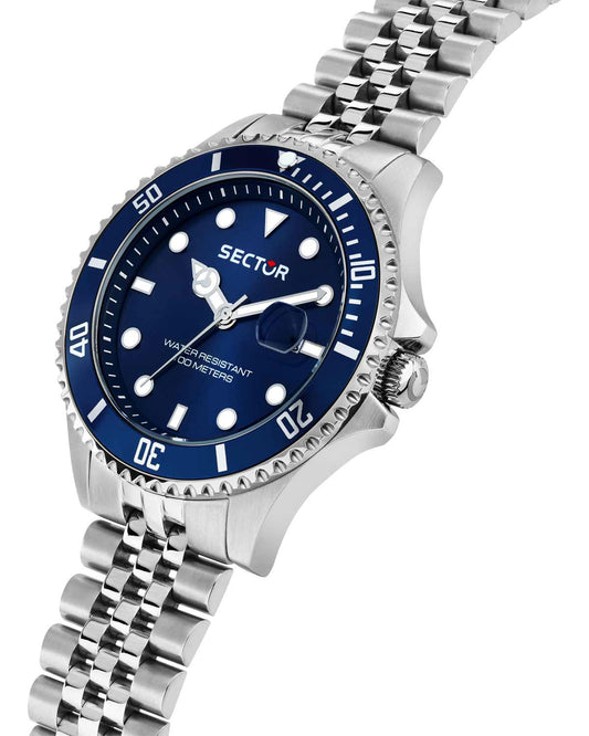 SECTOR 230 Silver Stainless Steel Bracelet R3253161053