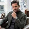 Ανδρικό Ρολόι Sector Chronograph με Γκρι Δερμάτινο Λουράκι
