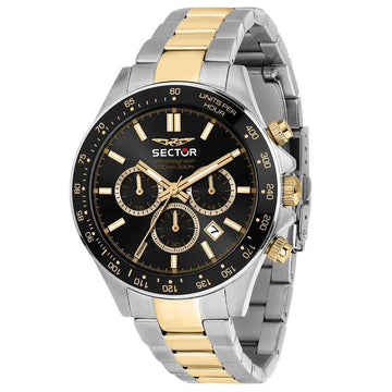 Sector 230 Chronograph Two Tone Stainless Steel Bracelet