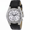 Ανδρικό Roberto Cavalli Swiss Made Chronograph Ρολόι με Μαύρο Δερμάτινο Λουράκι