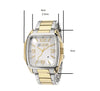 Just Cavalli Rider Two Tone Stainless Steel Bracelet