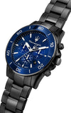 Maserati Competizione Chronograph Black Stainless Steel Bracelet