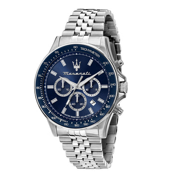 Maserati Sfida Chrono Silver Stainless Steel Bracelet
