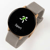 Reflex Active Series 05 Smartwatch Digital Smartwatch Taupe Rubber Strap