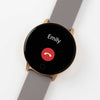 Reflex Active Series 05 Smartwatch Digital Smartwatch Taupe Rubber Strap