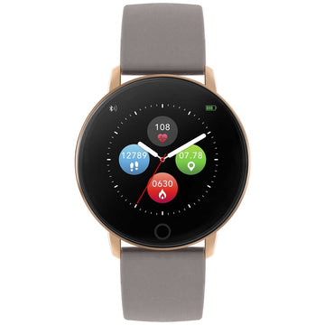 Reflex Active Series 05 Smartwatch Digital Smartwatch Taupe Rubber Strap