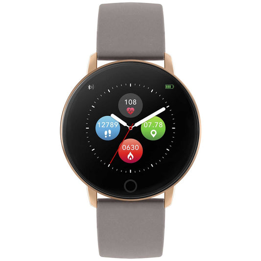 Reflex Active Series 05 Smartwatch Digital Smartwatch Taupe Rubber Strap