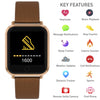 Reflex Active Brown Leather Strap