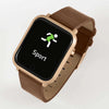 Reflex Active Brown Leather Strap