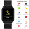 Reflex Active Black Mesh Series 06 Black Stainless Steel Bracelet