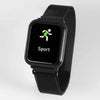 Reflex Active Black Mesh Series 06 Black Stainless Steel Bracelet