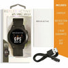 Smartwatch Reflex Active Series 18 Black Rubber Strap