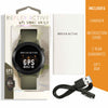 Reflex Active Series 18 Digital Smartwatch Khaki Rubber Strap