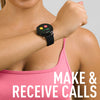 Reflex Active Series 22 Black Rubber Strap