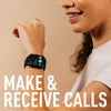 Reflex Active Series 23 Black Rubber Strap