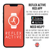 Reflex Active Series 23 Black Rubber Strap