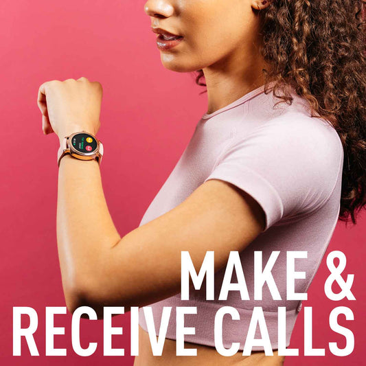 Reflex Active Series 25 Digital Smartwatch Pink Rubber Strap