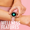 Reflex Active Series 25 Digital Smartwatch Pink Rubber Strap