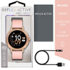 Reflex Active Series 25 Digital Smartwatch Pink Rubber Strap