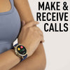 Reflex Active Series 25 Digital Smartwatch Blue Rubber Strap