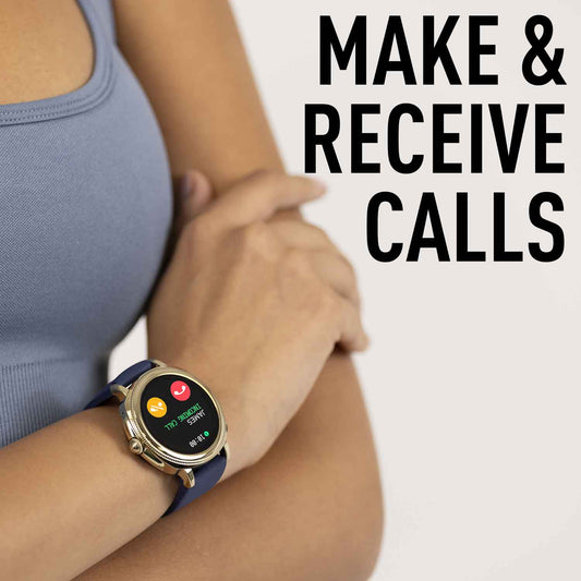 Reflex Active Series 25 Digital Smartwatch Blue Rubber Strap