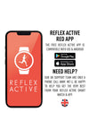 Reflex Active Series 26 Blue Rubber Strap