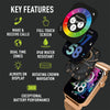 Reflex Active Series 30 Digital Smartwatch Rose Gold Stainless Steel Bracelet