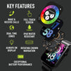 Reflex Active Series 30 Digital Smartwatch Black Stainless Steel Bracelet