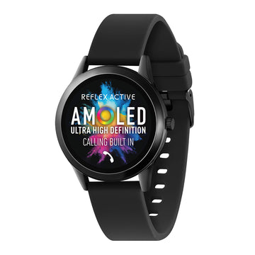 Reflex Active Series 31 Black Rubber Strap