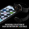 Reflex Active Series 31 Black Rubber Strap