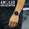 Reflex Active Smartwatch AMOLED Μαύρο με Extra Λουράκι