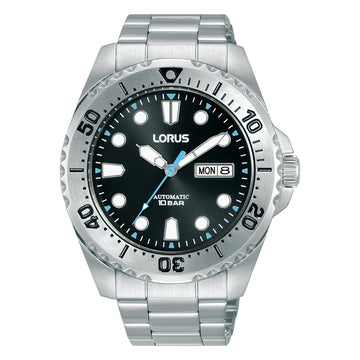 Lorus Sports-Mechanical Automatic Silver Stainless Steel Bracelet