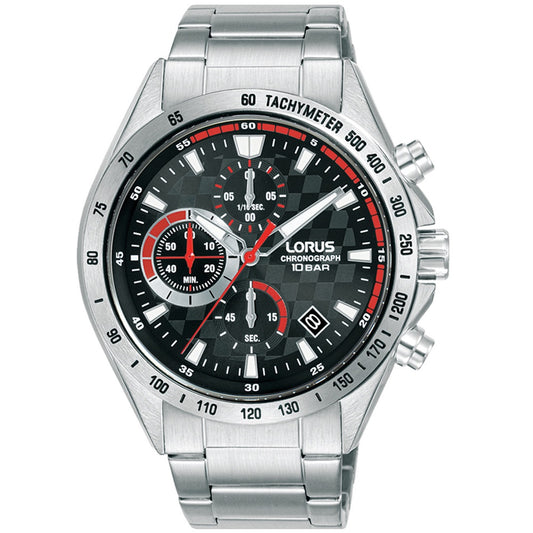 Lorus Sports Chronograph Silver Stainless Steel Bracelet