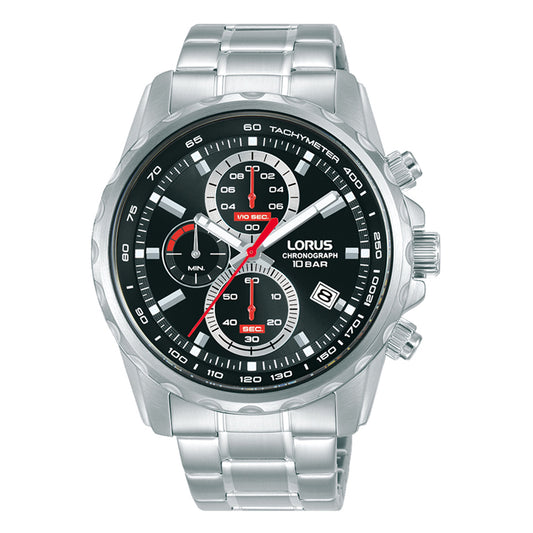 Lorus Sports Chronograph Silver Stainless Steel Bracelet