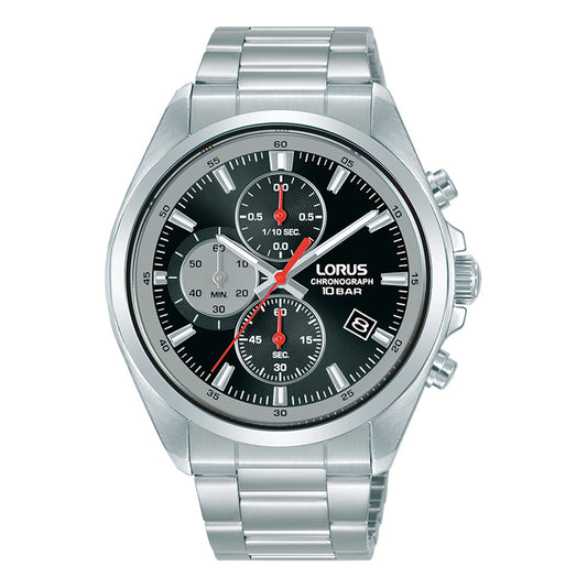 Lorus Sports Chronograph Silver Stainless Steel Bracelet