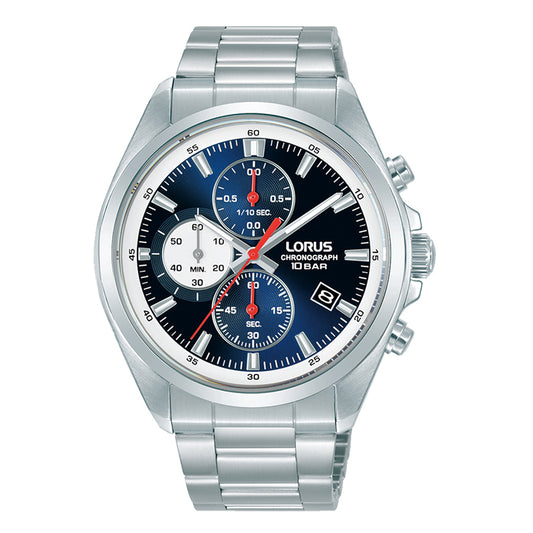 Lorus Sports Chronograph Silver Stainless Steel Bracelet