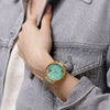 Tikkers Grey Leather Strap