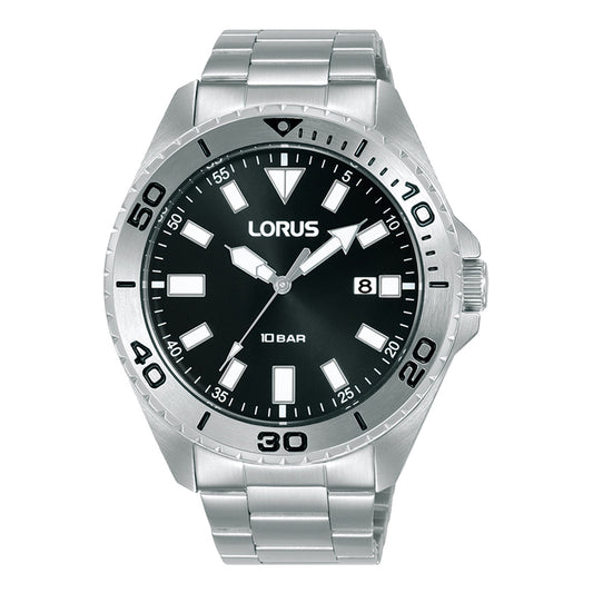 Lorus Sports Silver Stainless Steel Bracelet
