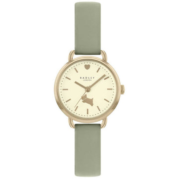 Radley London Mini Open Shoulder Olive Leather Strap