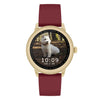 Radley London Digital Smartwatch Bordeaux Rubber Strap